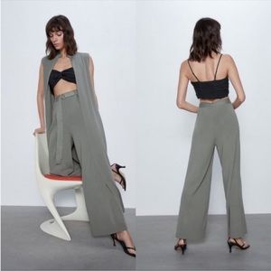 Zara Long Knit Vest- Size Medium